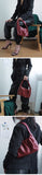 Pu Leather Pleated Split Zipper Purse