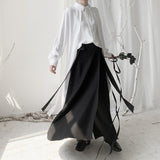 Black Long Back Blouse